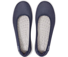 Women Crocs Reviva™ Flat Navy / White | Crocs Flats