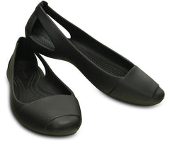 Women Crocs Sienna Flat Black | Crocs Flats