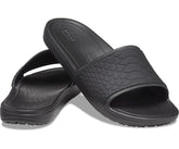 Women Crocs Sloane Snake Low Slide Black | Crocs Sandals