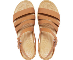 Women Crocs Tulum Sandal Dark Gold | Crocs Sandals