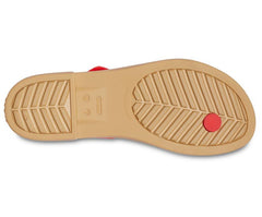 Women Crocs Tulum Toe Post Sandal Flame | Crocs Sandals