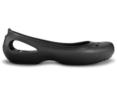 Women Kadee Flat Black / Black | Crocs Flats