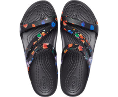 Women Kadee II Graphic Sandal Black | Crocs Sandals