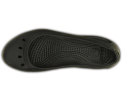 Women Kadee Work Flat Black | Crocs Flats