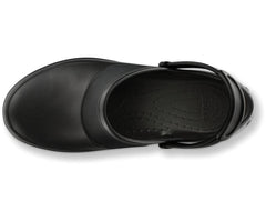 Women Mercy Work Clog Black / Black | Crocs Clogs