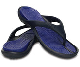 Women/Men Athens Flip Navy / Cerulean Blue | Crocs Sandals
