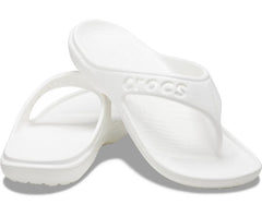 Women/Men Baya Flip White | Crocs Sandals