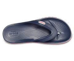 Women/Men Bayaband Flip Navy / Pepper | Crocs Sandals