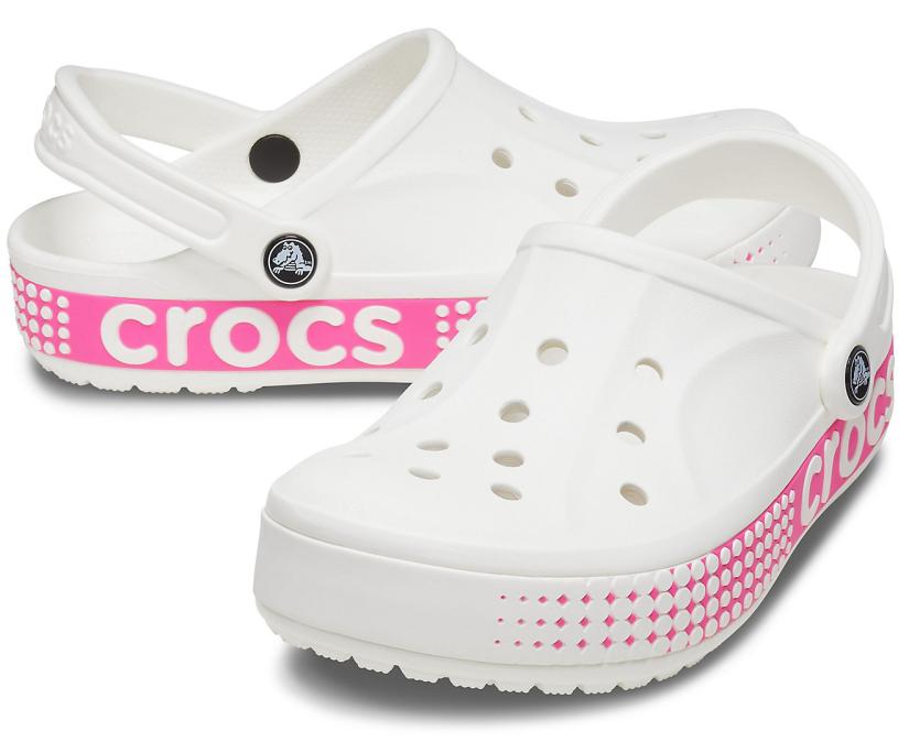 Women/Men Bayaband Logo Motion Clog White | Crocs Clogs