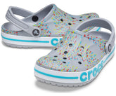 Women/Men Bayaband Seasonal Printed Clog Light Grey / Multi | Crocs Clogs