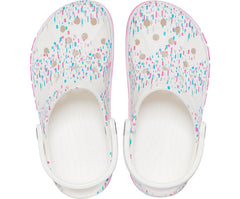 Women/Men Bayaband Seasonal Printed Clog White / Multi | Crocs Clogs