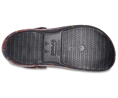 Women/Men Bistro Graphic Clog Black / Flame | Crocs Clogs
