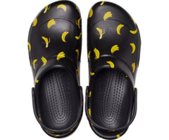 Women/Men Bistro Graphic Clog Black / Yellow | Crocs Clogs