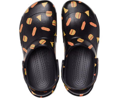 Women/Men Bistro Graphic Clog Multi Black / Black | Crocs Clogs