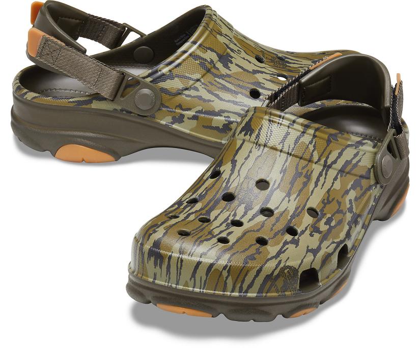 Women/Men Classic All-Terrain Mossy Oak® Bottomland® Clog Khaki | Crocs Clogs