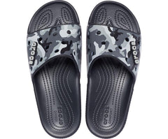 Women/Men Classic Crocs Printed Camo Slide Black | Crocs Slides