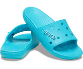 Women/Men Classic Crocs Slide Digital Aqua | Crocs Sandals