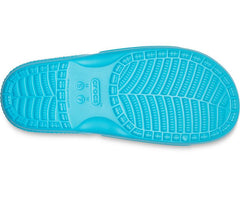 Women/Men Classic Crocs Slide Digital Aqua | Crocs Sandals