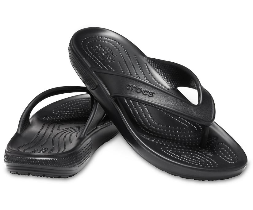 Women/Men Classic II Flip Black | Crocs Sandals