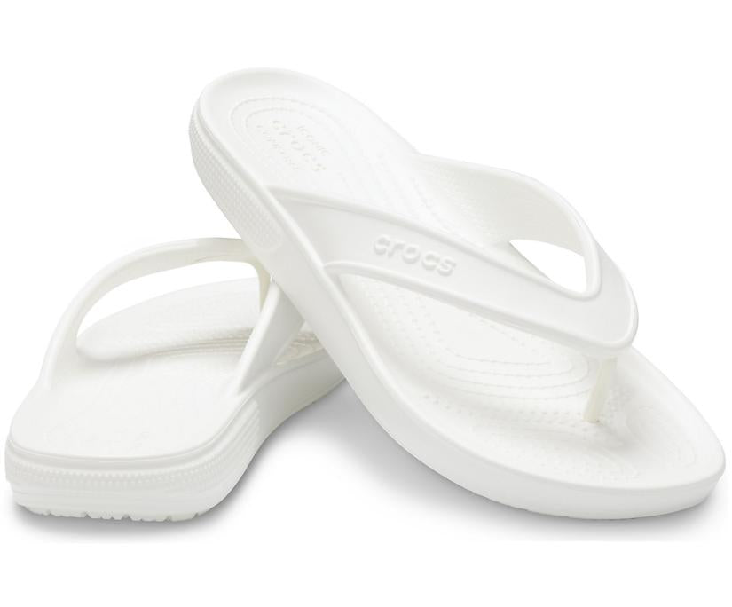Women/Men Classic II Flip White | Crocs Sandals