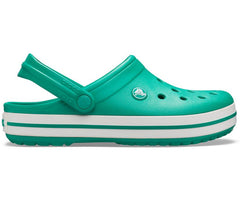 Women/Men Crocband™ Clog Deep Green / White | Crocs Clogs
