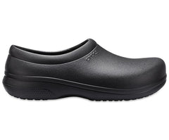 Women/Men Crocs On-The-Clock Work Slip-On Black | Crocs Clogs