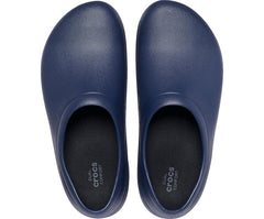 Women/Men Crocs On-The-Clock Work Slip-On Navy | Crocs Clogs