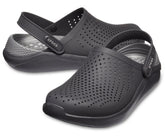 Women/Men LiteRide™ Clog Black/slate Grey | Crocs Clogs