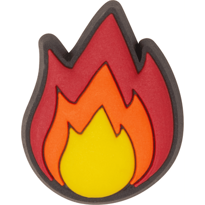 Fire Jibbitz Shoe Charm - Crocs