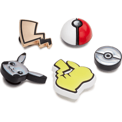 Elevated Pokemon 5 Pack Jibbitz Shoe Charm - Crocs
