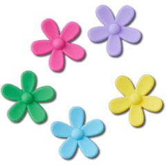 Flower Power 5 Pack Jibbitz™ charms - Crocs