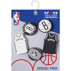 NBA Brooklyn Nets 5 Pack Jibbitz™ charms - Crocs