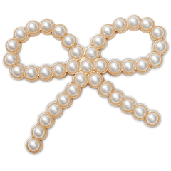 Pearl Bow Jibbitz™ charms - Crocs