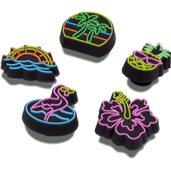 Lights Up Neon 5 Pack Jibbitz™ charms - Crocs
