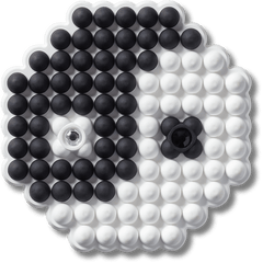 Beaded Ying and Yang Jibbitz™ charms - Crocs