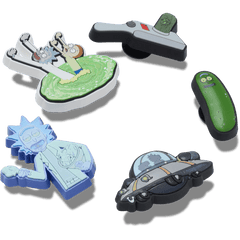 Rick and Morty 5 Pack Jibbitz™ charms - Crocs