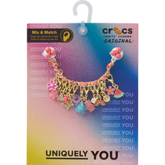 Pink Adjustable Charm Chain Jibbitz™ charms - Crocs