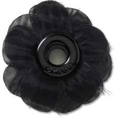 Black Chiffon Grommet Jibbitz™ charms - Crocs
