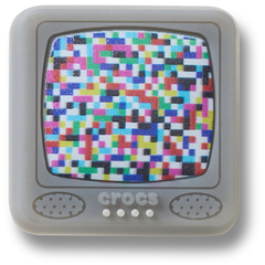 Lights Up Pixelated TV Jibbitz™ charms - Crocs