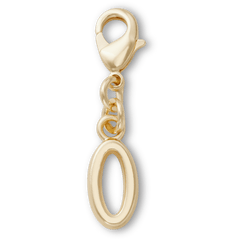 Gold Letter O Charm Jibbitz™ charms - Crocs