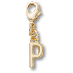 Gold Letter P Charm Jibbitz™ charms - Crocs