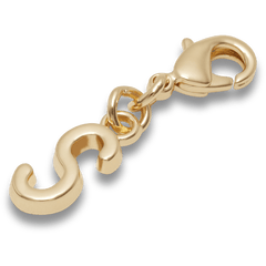 Gold Letter S Charm Jibbitz™ charms - Crocs
