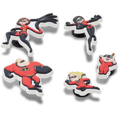 Pixar Incredibles 5 Pack Jibbitz charm - Crocs