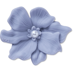Periwinkle Flower with Pearl Jibbitz™ charms - Crocs