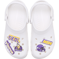 NFL Minnesota Vikings 5 Pack Jibbitz Shoe Charm - Crocs