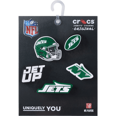 NFL New York Jets 5 Pack Jibbitz Shoe Charm - Crocs