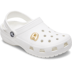 Gold Bubble Letter A Jibbitz™ charms - Crocs