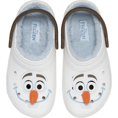 Kids' Disney Frozen Olaf Lined Classic Clog - Crocs
