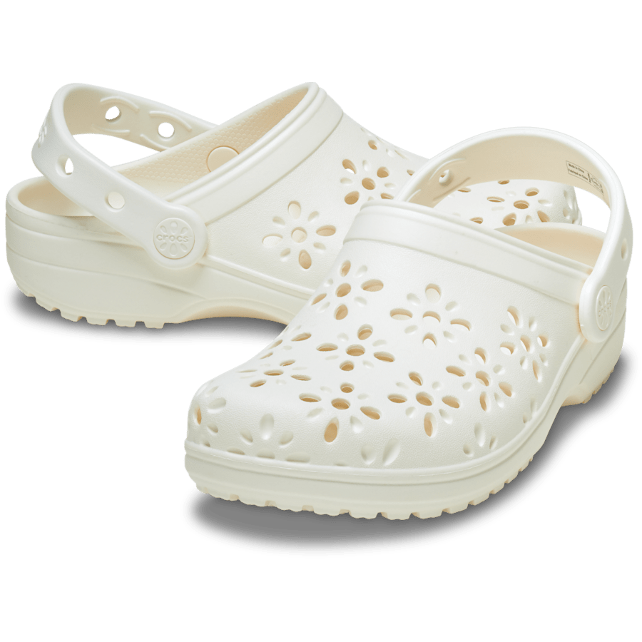 Kids' Classic Floral Cut-Out Clog - Crocs