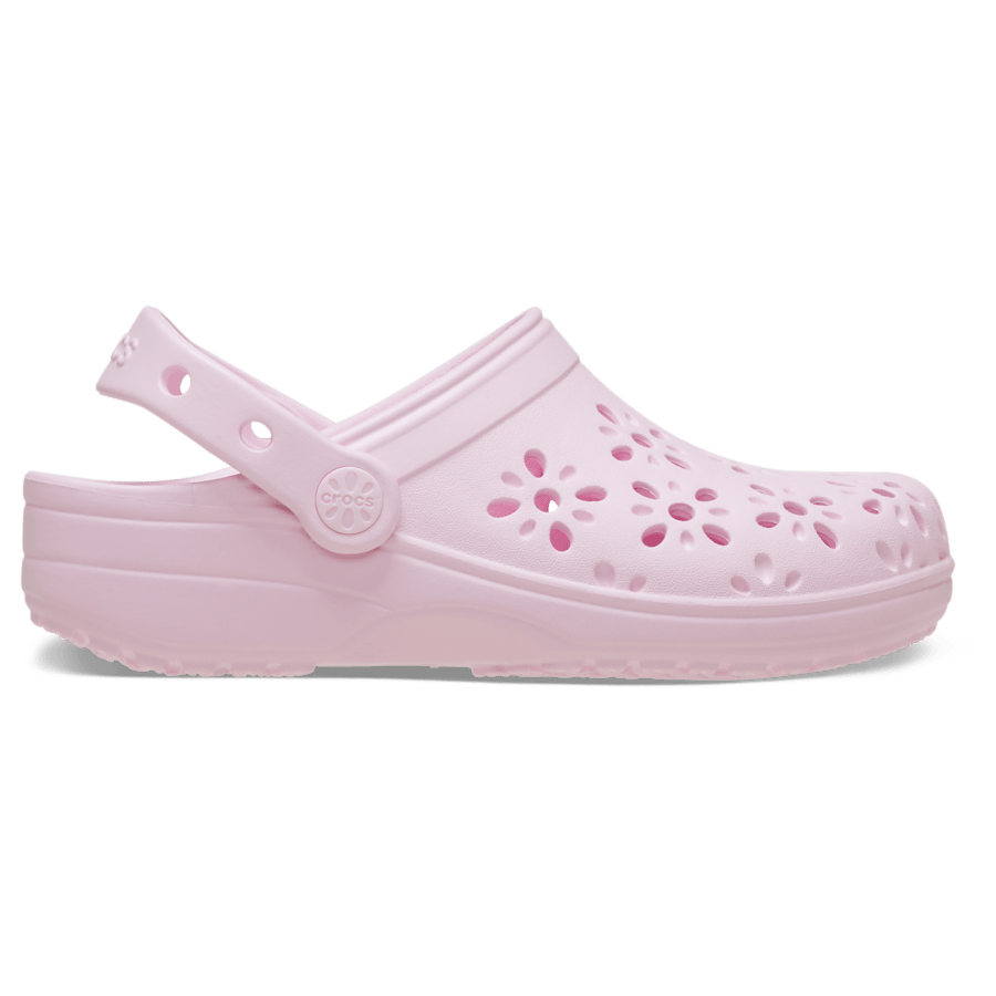 Kids' Classic Floral Cut-Out Clog - Crocs